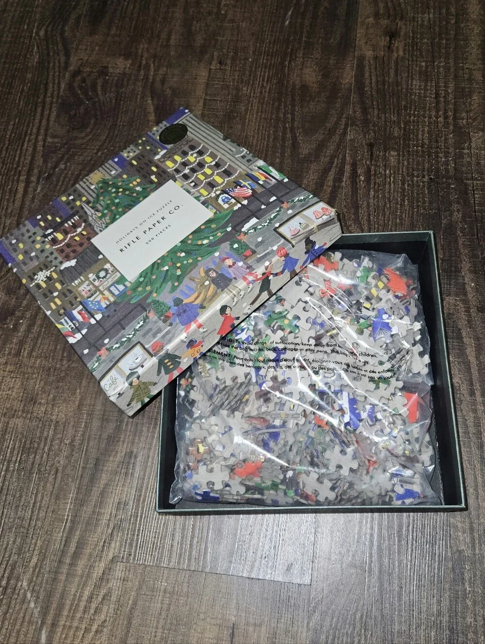 Rifle Paper Co Holidays On Ice Puzzle